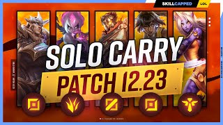 3 BEST SOLO CARRY Champions for EVERY ROLE in PATCH 12.23 - Preseason 2023