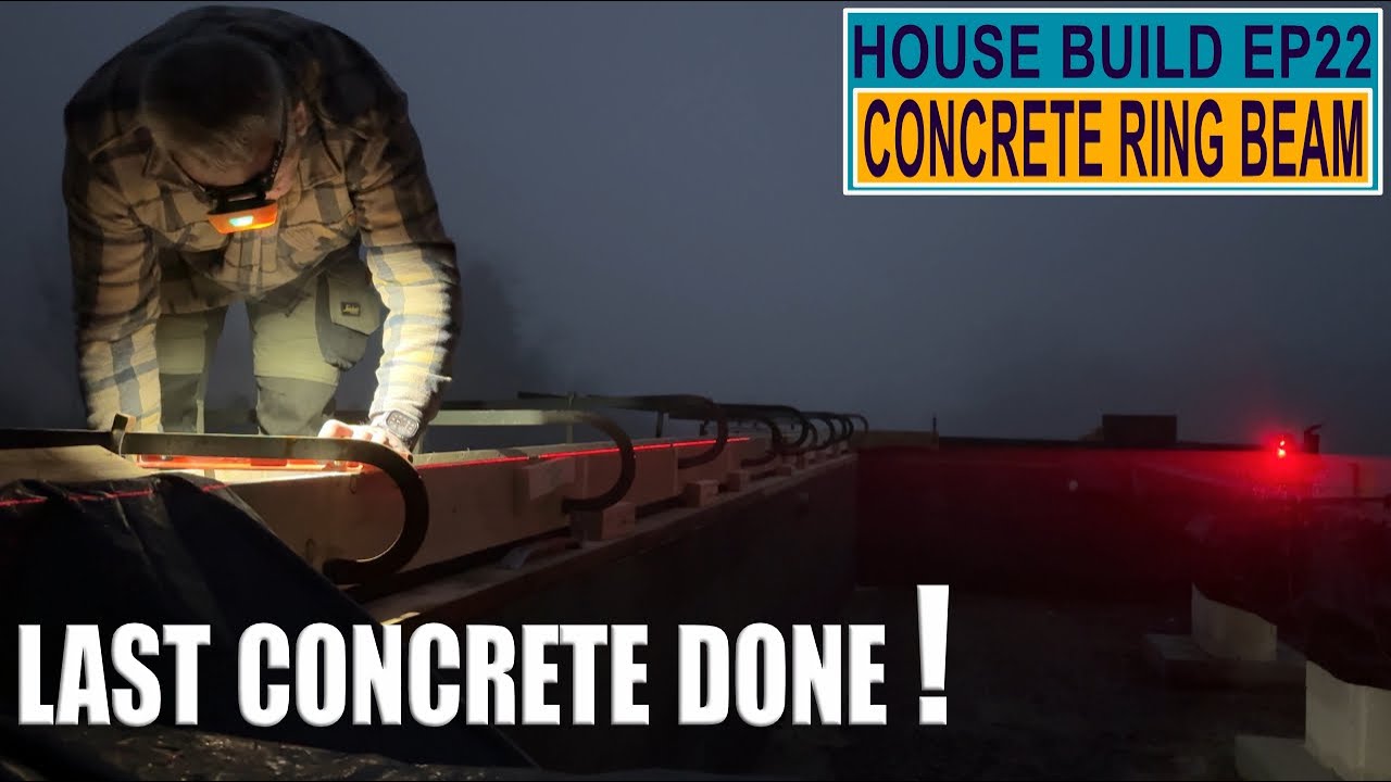 Concrete Ring Beam Completed | Dream Passive House Build EP22