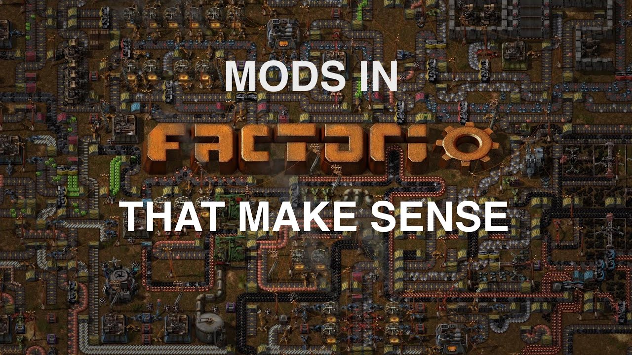 Mods That Should Be Vanilla in Factorio - YouTube