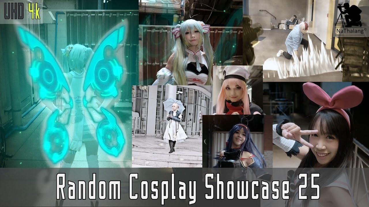 [4k UHD] Random Cosplay Showcase 25 + VFX