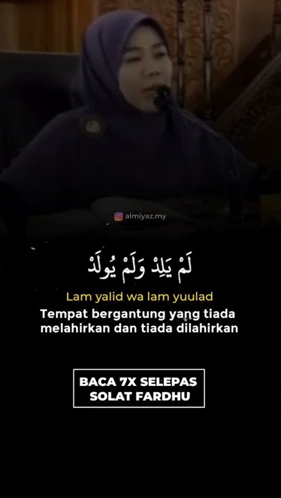 Doa tak tertolak ALLAH SWT - Ustazah Norhafizah Musa