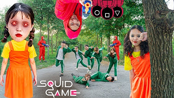 Long Bầu Trời Giải Cứu Khánh Sky và Chính Souciu | Trò Chơi Con Mực SQUID GAME 2021 | Dũng Chuối
