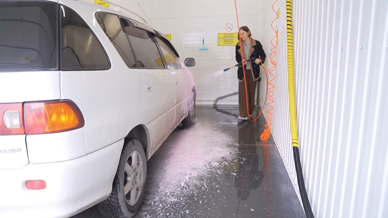 Автопаутина: как пользоваться автомойками самообслуживания - YouTube