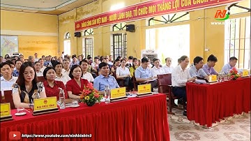 Đại biểu HĐND tỉnh tiếp xúc cử tri tại thị trấn Yên Ninh huyện Yên Khánh