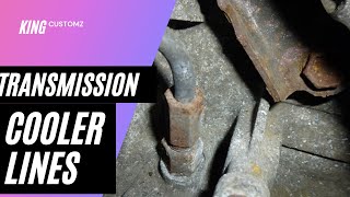 2007 corolla 1zz-fe transmission cooler line replacement!