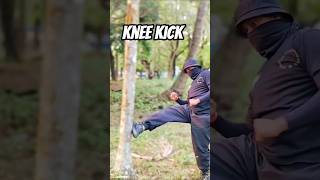 Block and kick on the knee #oblickkick #selfdefence #shorts