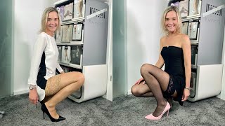 Kunert Stockings Try On Haul Und Review Pantyhose Halterlose Strümpfe Strumpfhose High Heels Sneaker