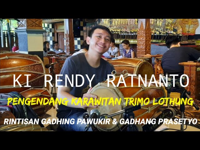 Pengendangnya GADHING GADHANG || KI RENDY RATNANTOTRIMO LOTHUNG class=