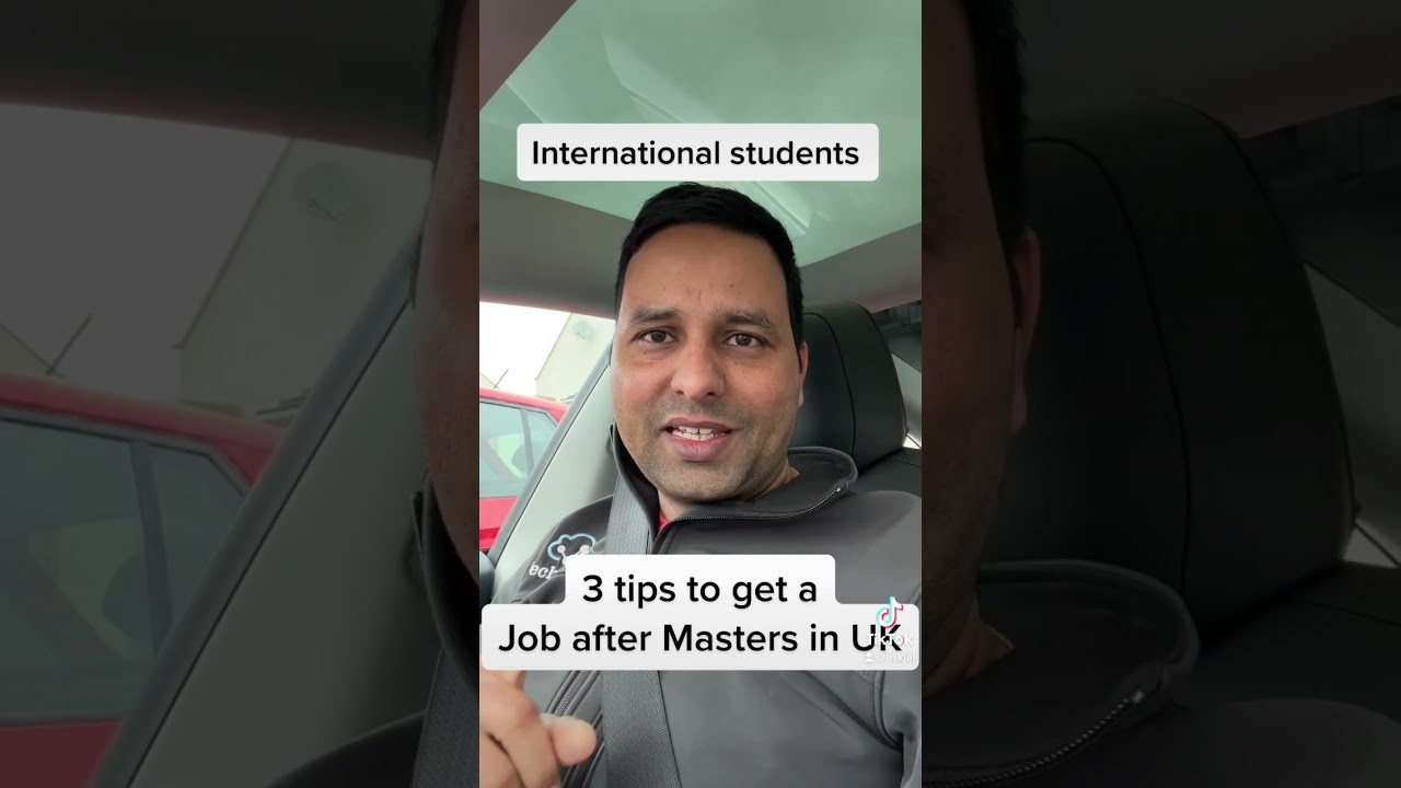 3 tips to get a job after your masters in the UK for 