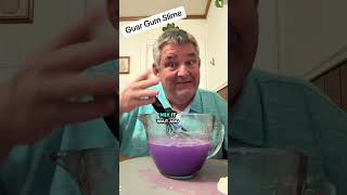 Guar Gum Slime #water #slime #asmr #tutorial #fun @Crayola