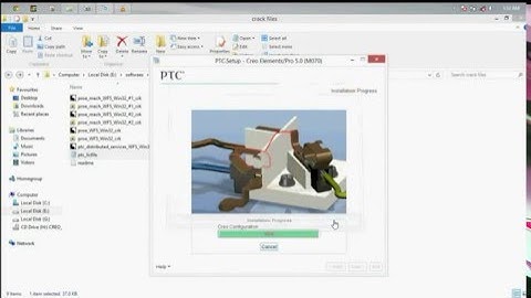 How to install Pro Engineer or Creo Elements/ Pro 5.0 Tutorials For 32bit