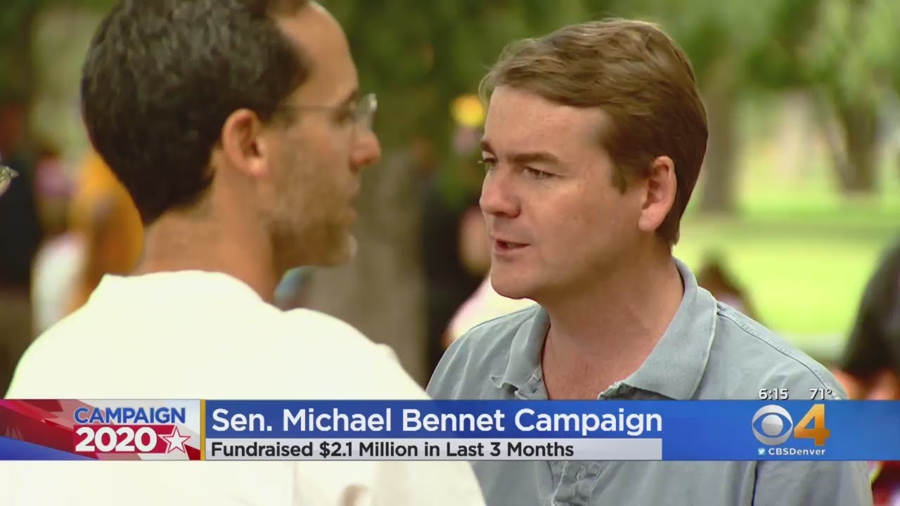 newspaper mockup Michael Bennet Pledges To Stay In 2020 Race Until At Least New Hampshire