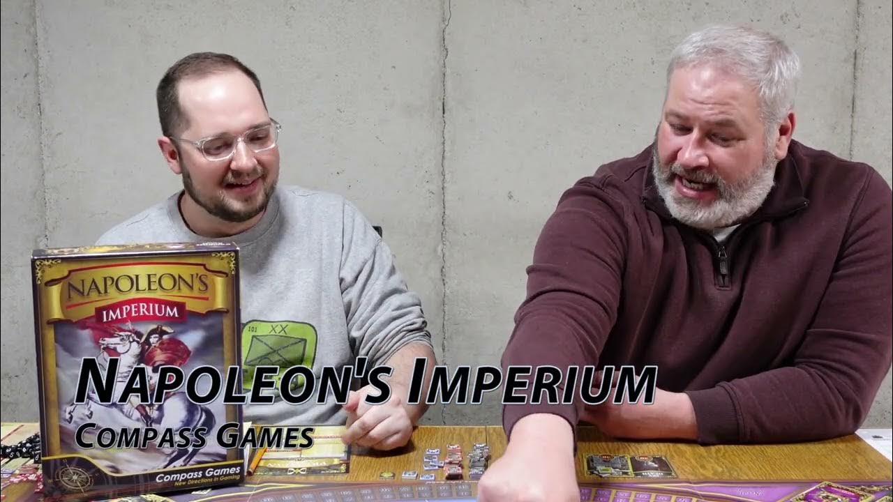 Review Napoleon's Imperium from Compass Games The Players' Aid YouTube