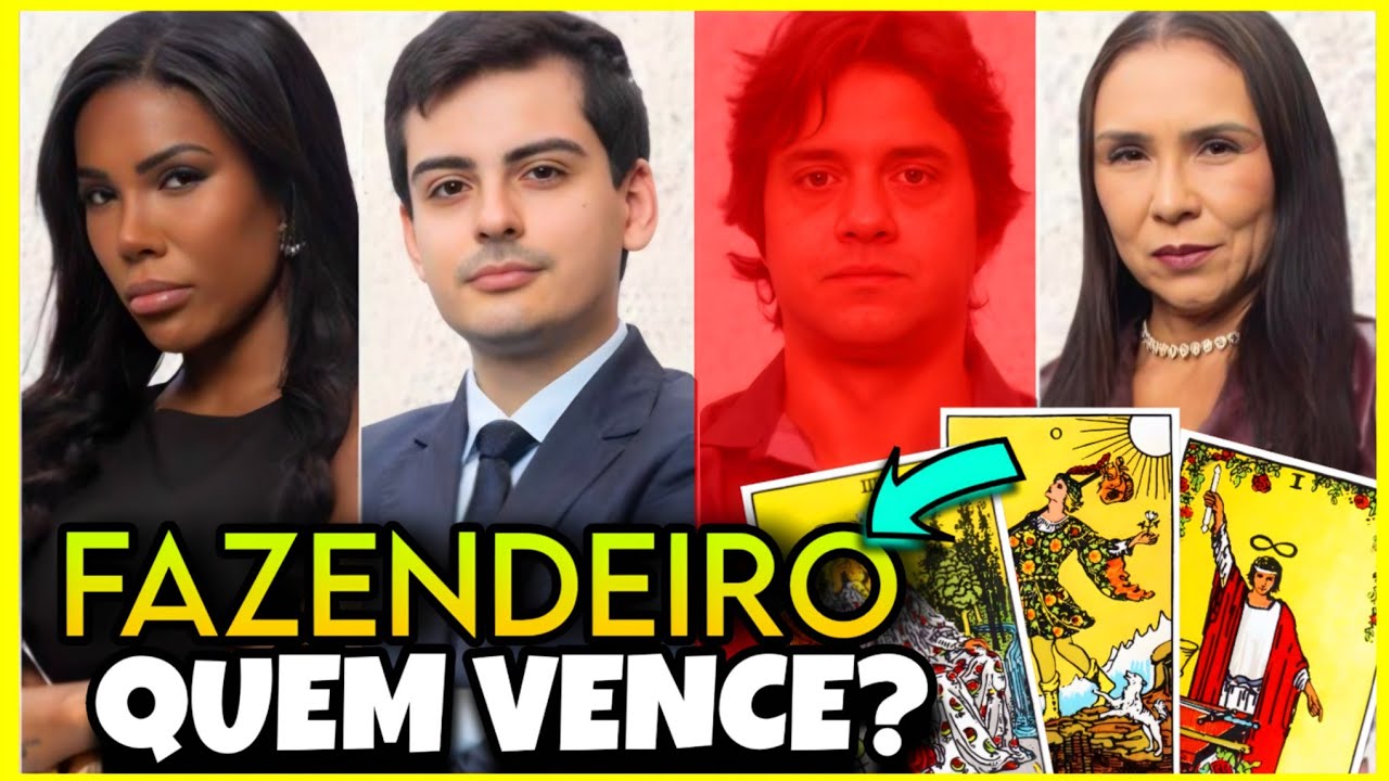 TAROT REVELOU QUEM VOLTA FAZENDEIRO, CAROL, DUDU OU YONÁ #fazenda
