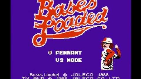 Bases Loaded (NES) Music - Title Theme