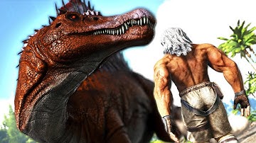 Taming the Ultimate Spinosaurus! | ARK MEGA MODDED #17