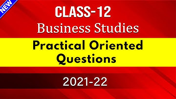🔴 🏋️‍♂️Practical Oriented Questions Business studies 👇Download PDF File👇
