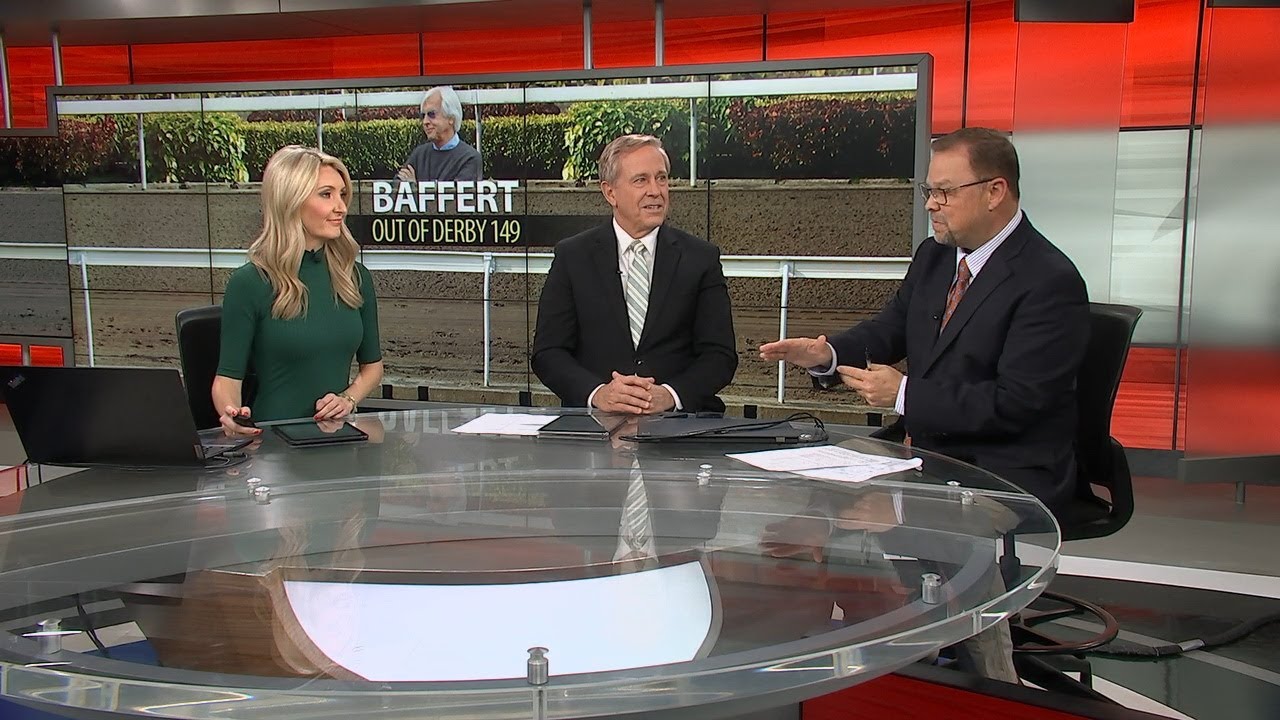 WDRB's Eric Crawford discusses Bob Baffert missing his second straight Kentucky Derby after federal