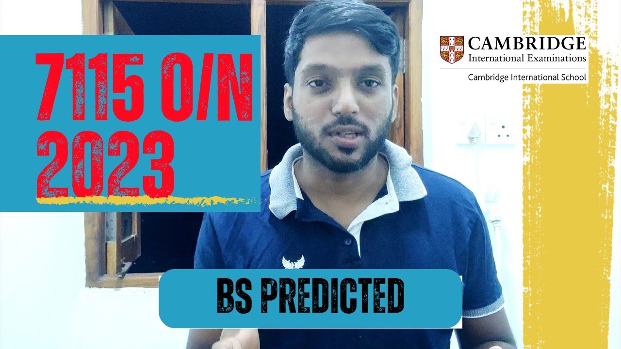 Cambridge business studies 7115 october november 2023 paper predicted