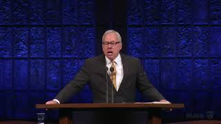 Steve Pettit talks to himself in BJU Chapel Update