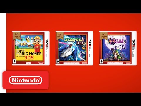 Vidéo: Les Jeux 3DS Annoncés Pour La Gamme Nintendo Selects à Petit Prix