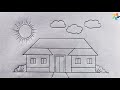 How to draw a house easy drawing for beginners