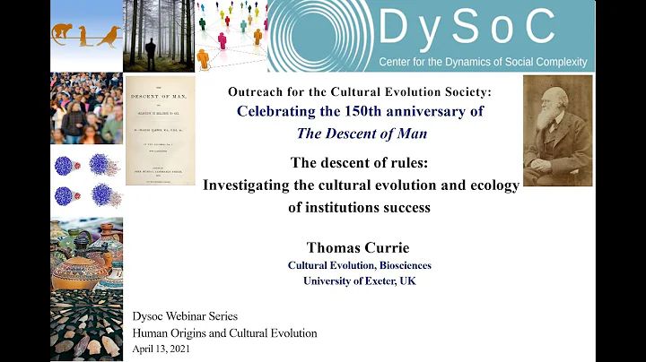 Thomas Currie : The descent of rules: Investigatin...