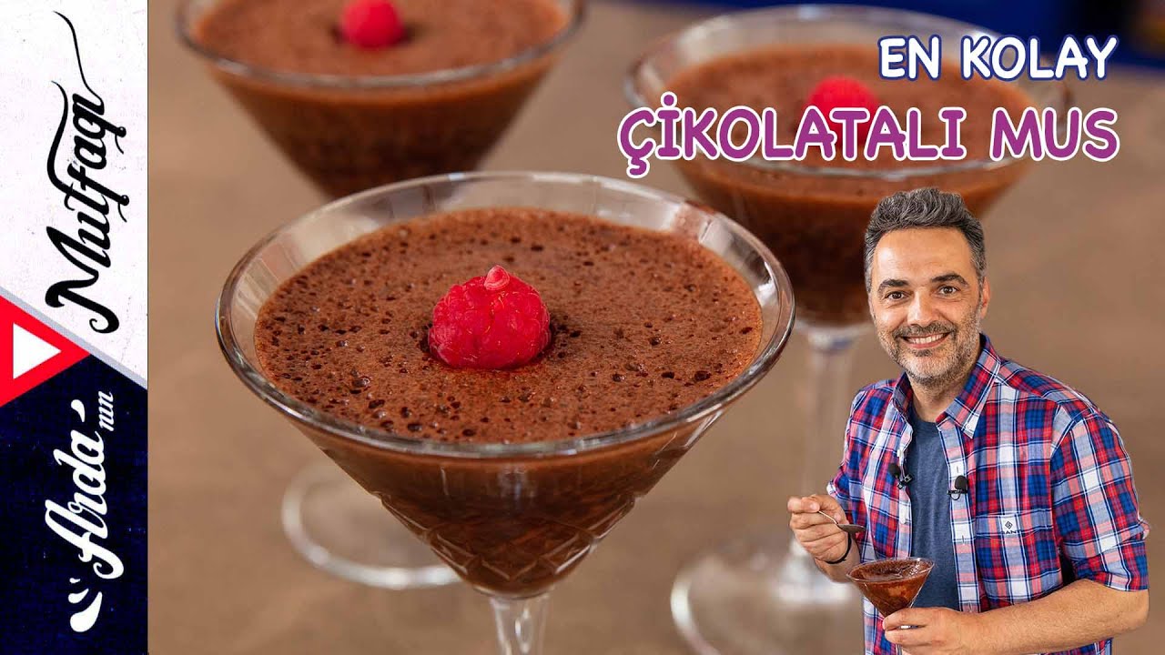 En Kolay Çikolatalı Mus I Arda’nın Mutfağı