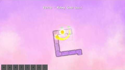 [ADOFAI custom clear] E0ri4 - Rainy gate(basic) [map by Daming] + All Tutorials