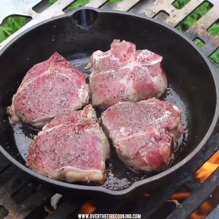 Cast Iron American Lamb Chops