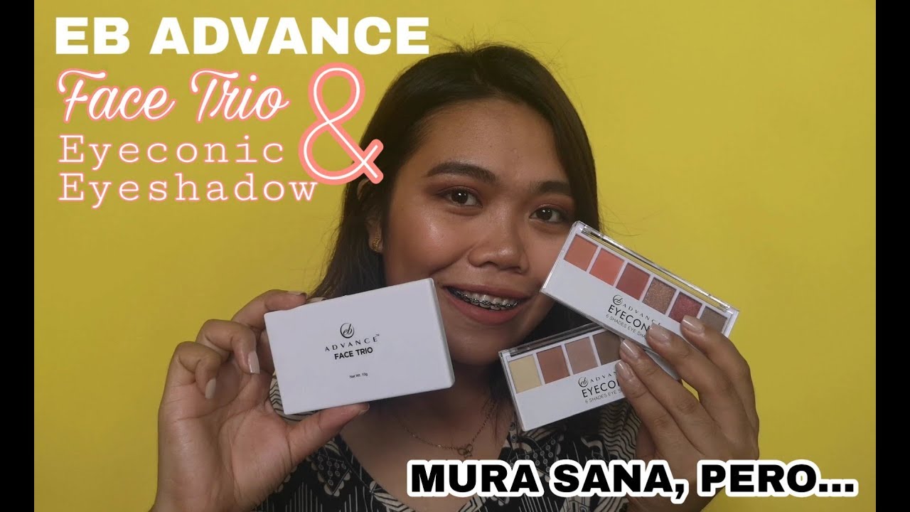 EB ADVANCE : Face Trio & Eyeconic Honest Review | Chawysma