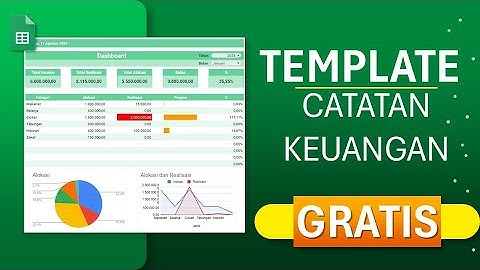 72. TEMPLATE CATATAN KEUANGAN PRIBADI | GOOGLE SHEETS