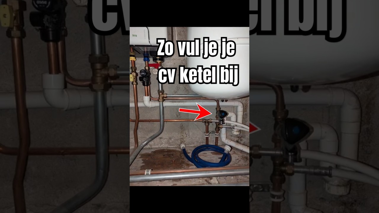 Leer zelf je cv ketel bijvullen. In dit filmpje laat ik je zien hoe je een ketel kan bijvullen