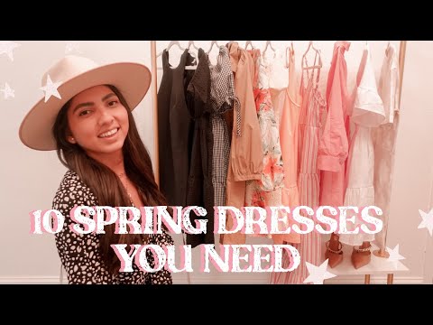 Video: Spring Dresses Under $ 50