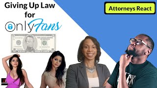 💰LAWYER REACTION w @DebtFreeDad: GIVING UP BEING A LAWYER FOR ONLYFANS? JUDGE FIRED 4 ONLYFANS