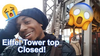 Eiffel Tower closed!