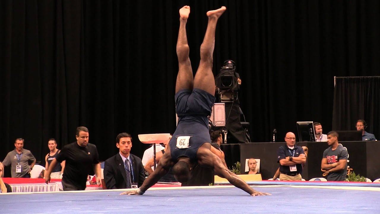 Donnell Whittenburg Floor Exercise 2015 P&G Championships Sr. Men