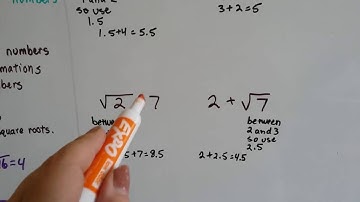 Grade 8 Math #1.3a, Compare irrational number values