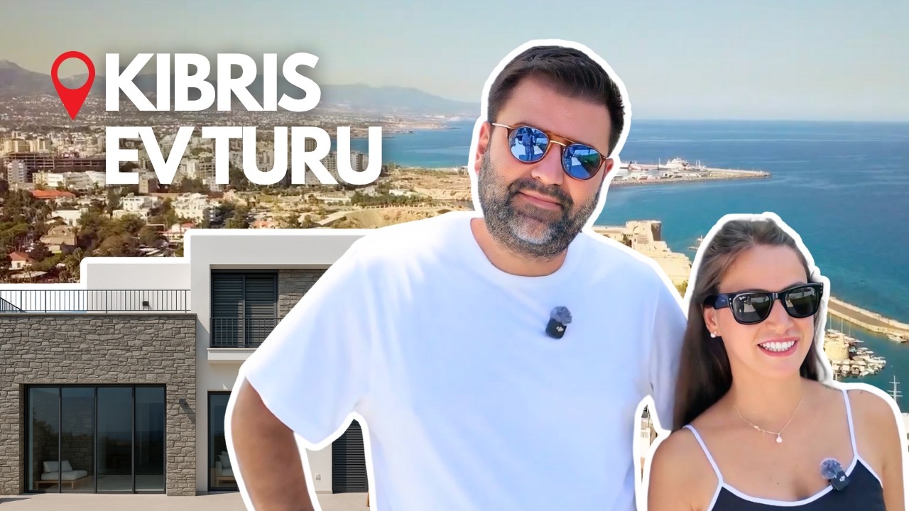 Kıbrıs'ta 2 Milyon Dolarlık Evi Gezdik! Kıbrıs Ev Turu Vlog!