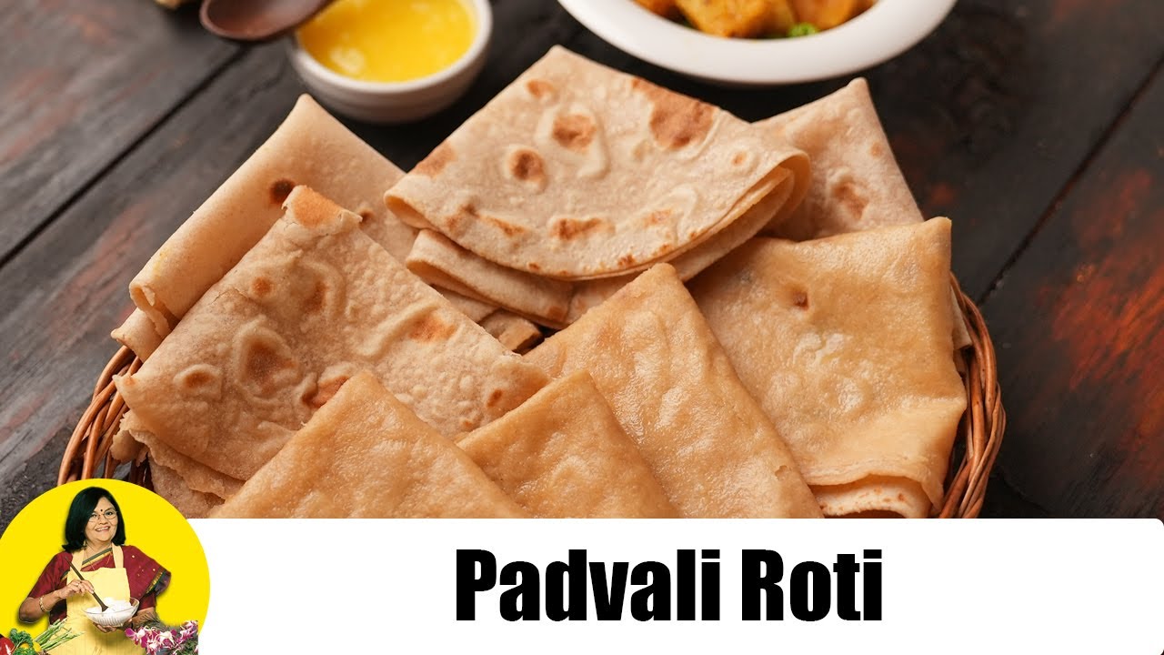 Padvali Roti, Gujarati Thin Rotli Recipe by Tarla Dalal