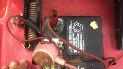 How to find an electrical short on a lawnmower