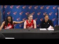 Caitlin Clark, Kelsey Mitchell & Head Coach Stephanie White | Postgame Media at Minnesota