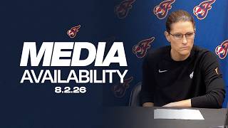 Caitlin Clark, Kelsey Mitchell & Head Coach Stephanie White | Postgame Media at Minnesota