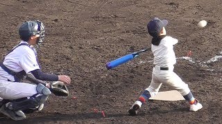 天才野球少年 かいじ君（小２）イチロー２世（2018-0114）