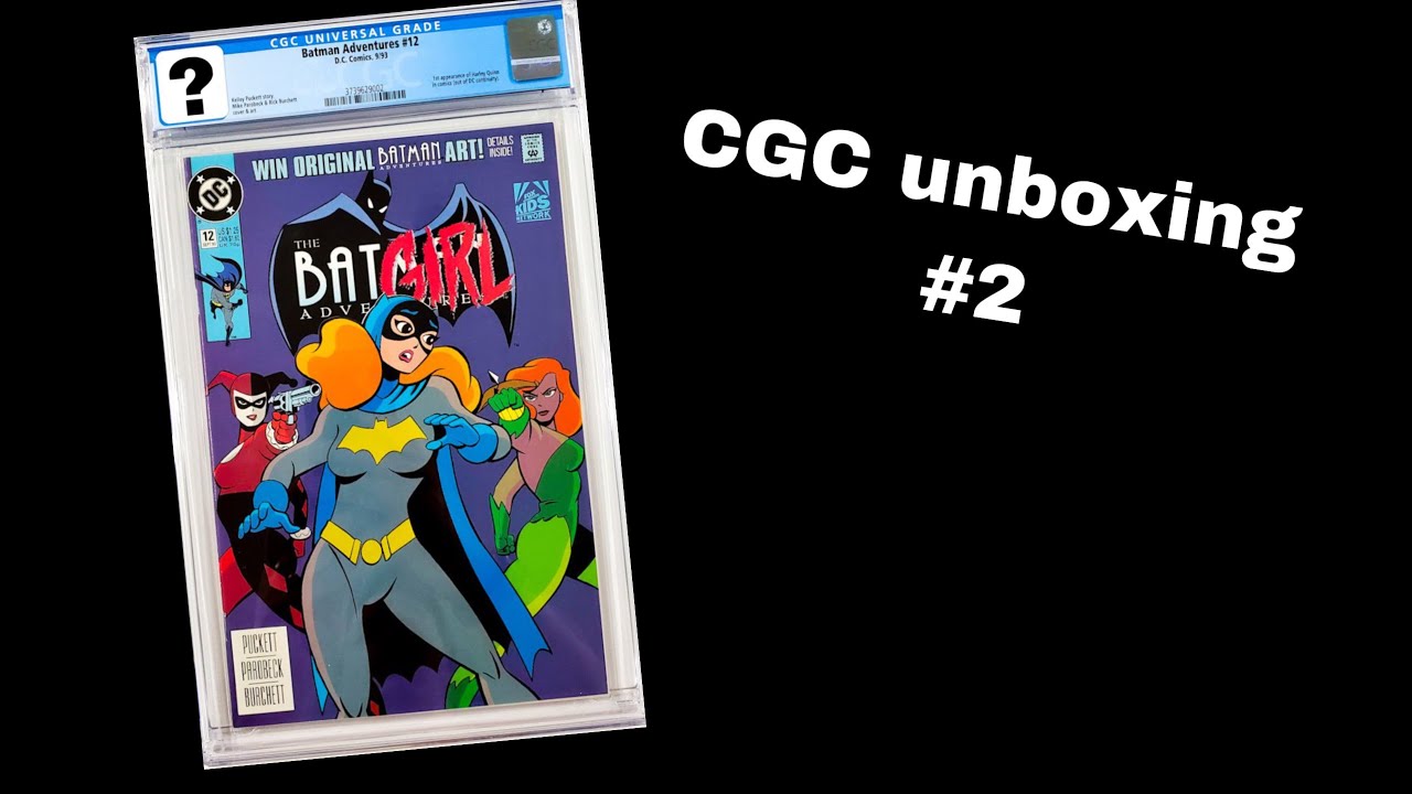 CGC comic unboxing 2 YouTube