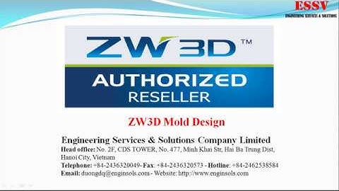 Thiết kế khuôn với phần mềm ZW3D