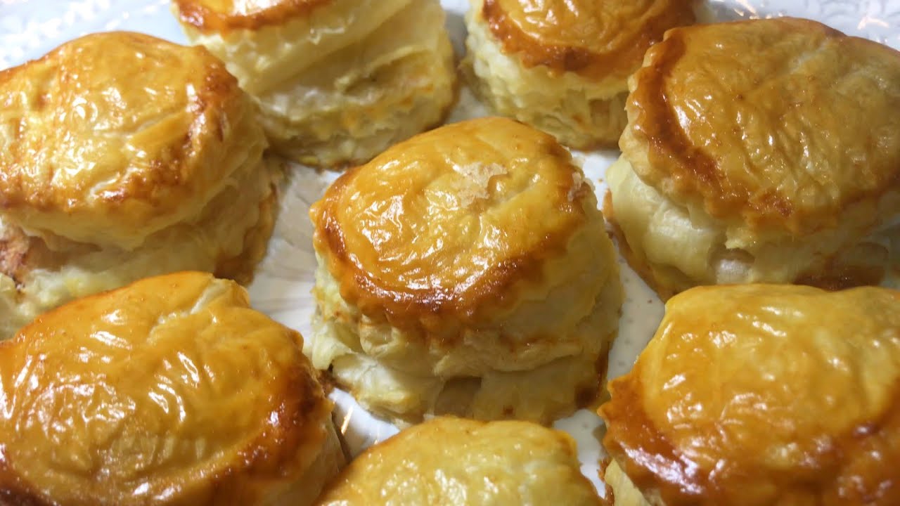 Chicken Patties Puff Pastry Pasties Recipe YouTube