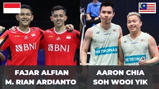 ADU CEPAT! Fajar Alfian/M.Rian Ardianto (INA) vs Aaron Chia/Soh Wooi Yik (MAS) | Badminton Highlight