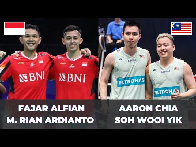ADU CEPAT! Fajar Alfian/M.Rian Ardianto (INA) vs Aaron Chia/Soh Wooi Yik (MAS) | Badminton Highlight class=