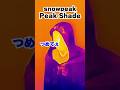 Snow Peak Peak Shadeは本当に涼しいのか検証!! #ギア検証 #snowpeak #shorts